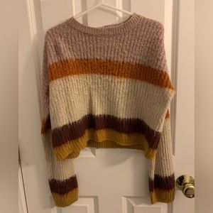 Colorful fall sweater